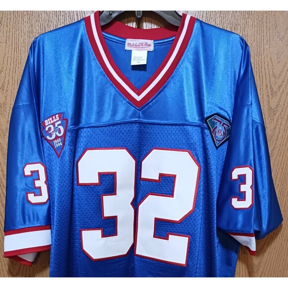 OJ Simpson (Mitch/Ness)-(Bills)-(Jersey)-(Blue)-(New Cond.)-(Size:XL)-$120.00 - Picture 3 of 10